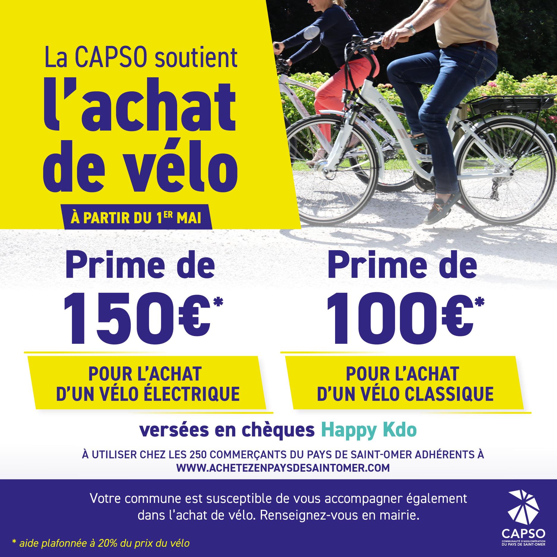 La CAPSO soutient l achat de V lo une aide de 100 150