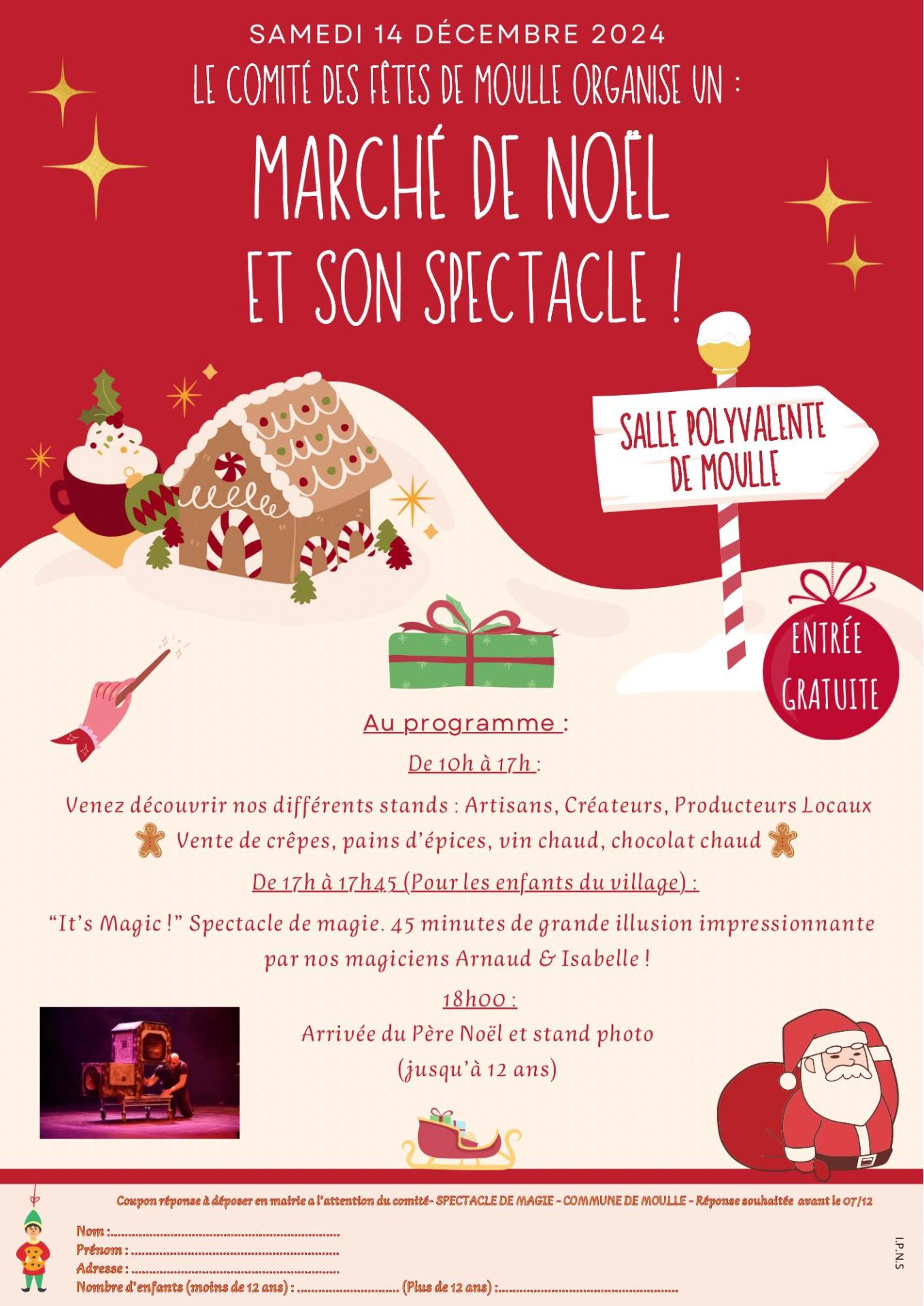 Marche de noel moulle